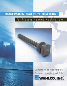 Wahlco Immersion and Pipe Heaters